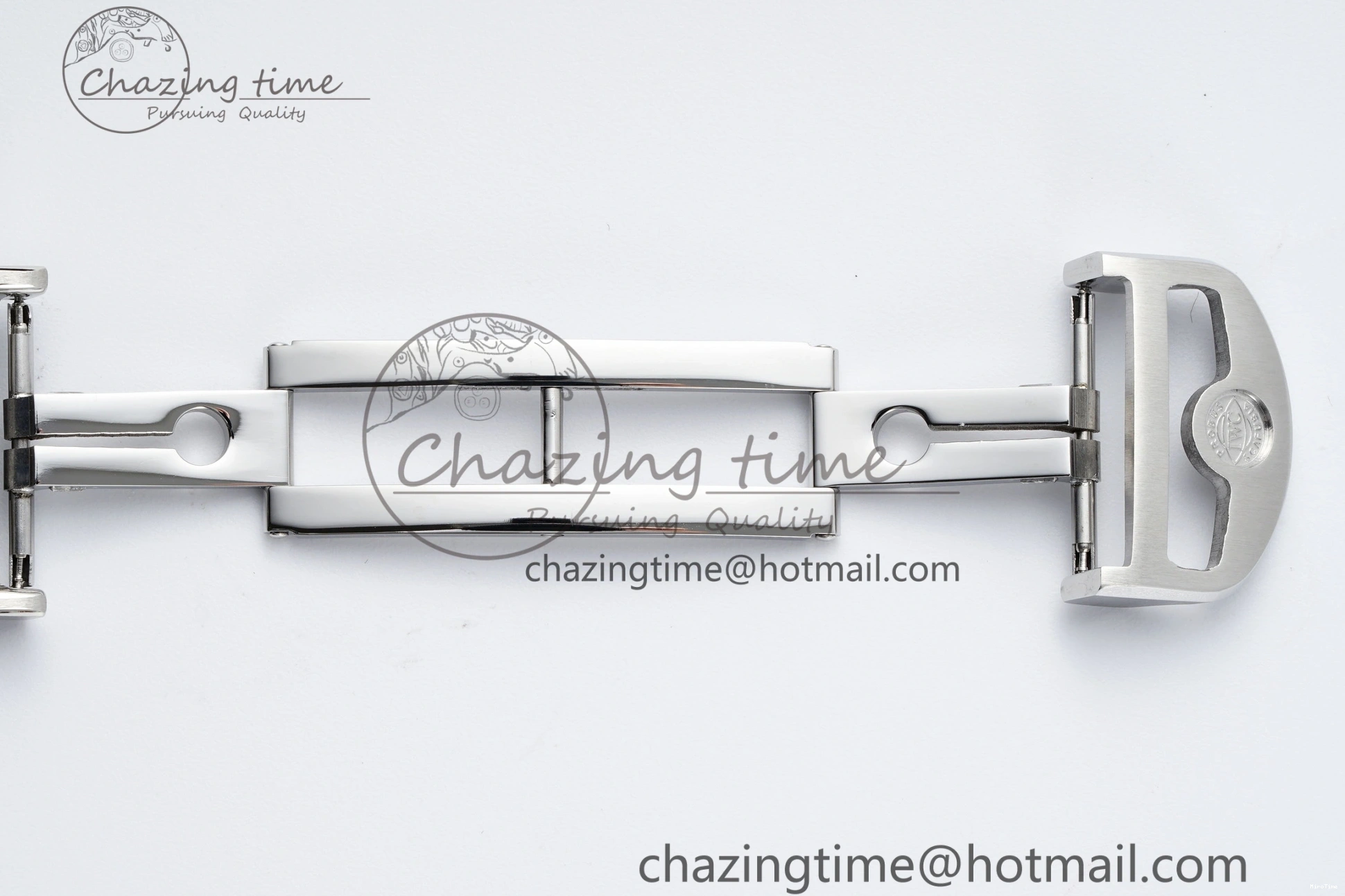 MIROTIME 0205 Portuguese Chrono IW371620 APSF 1:1 Best Edition White Blue Dial on Blue Leather Strap A MultiPurpose 7039